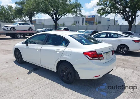 2014 Honda Civic Lx from USA, damaged, VIN 19XFB2F50EE036854